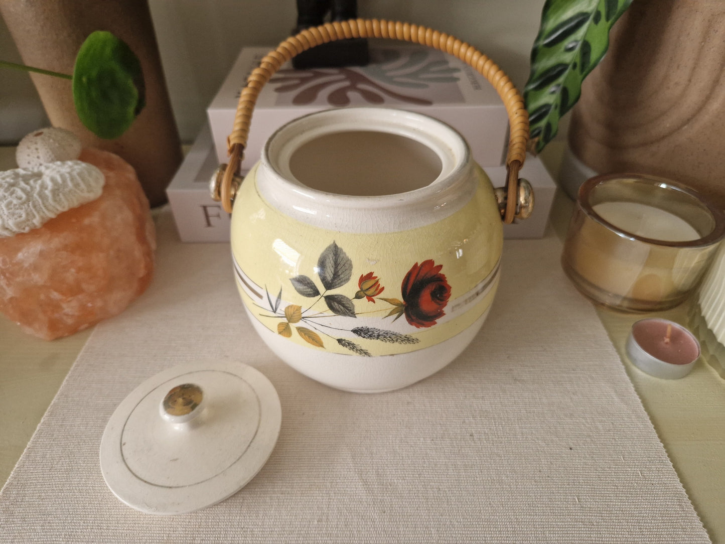 Vintage Sadler Koekjespot uit Staffordshire