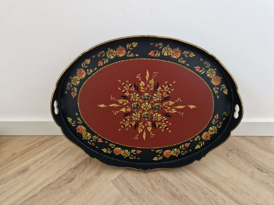 Handbeschilderde Dienblad Hindeloopen