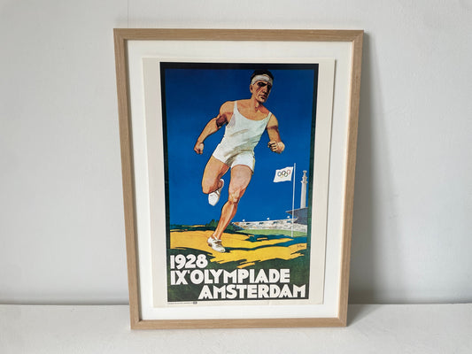 Reproductie poster Texaco 1972 Olympiade Parijs