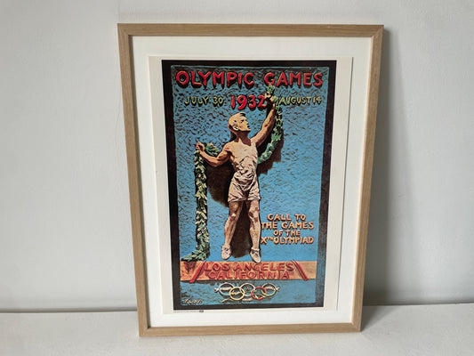 Poster Julio Kilenyi Olympische Spelen 1932 Los Angeles
