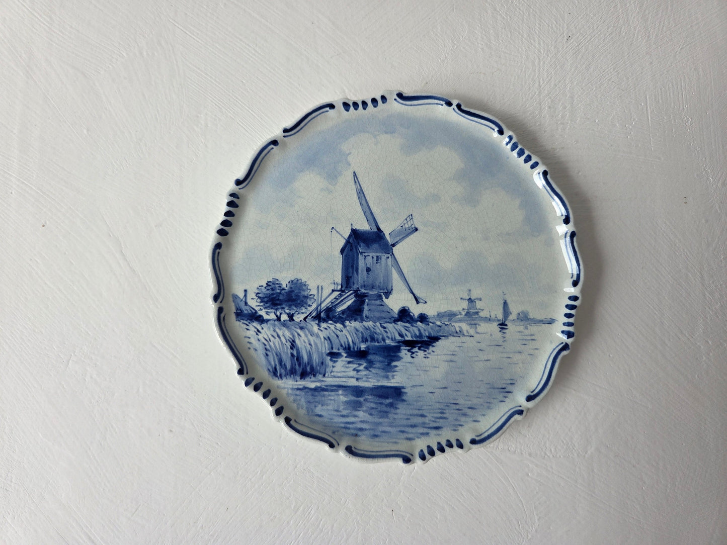 antiek wandbord van De Porceleyne Fles