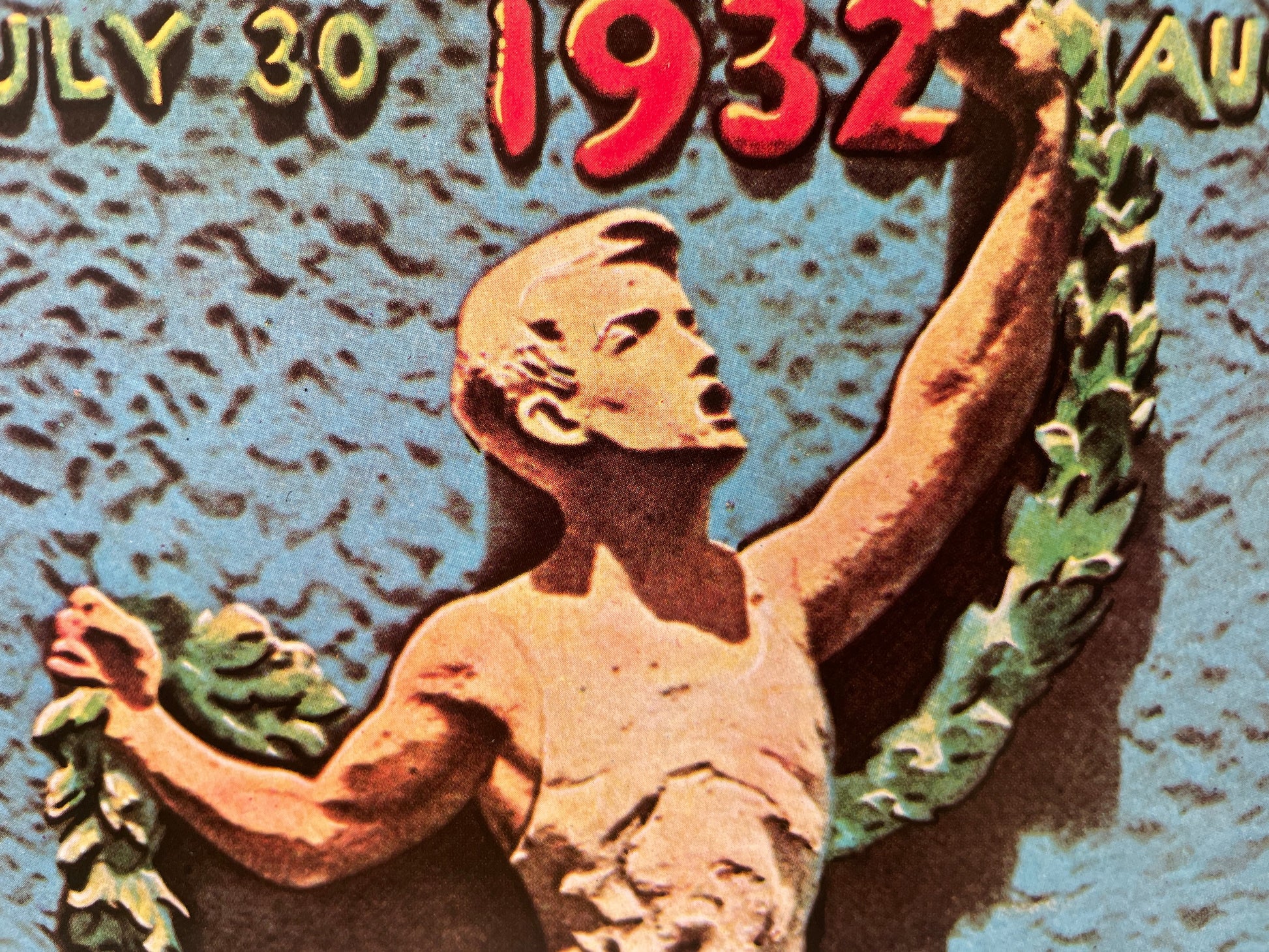 Julio Kilenyi ontwerp poster Olympische Spelen Los Angeles