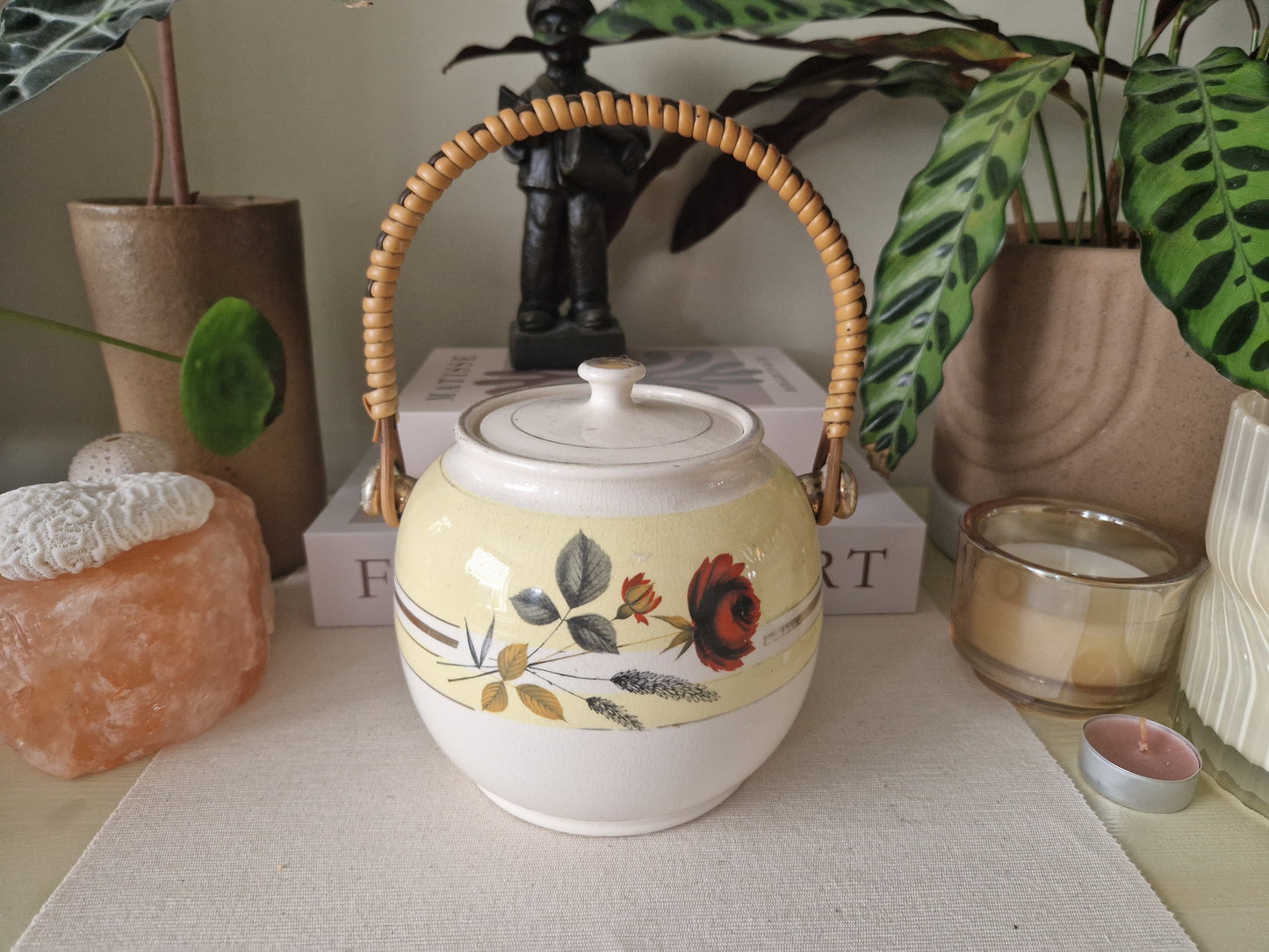 Vintage Sadler Koekjespot uit Staffordshire