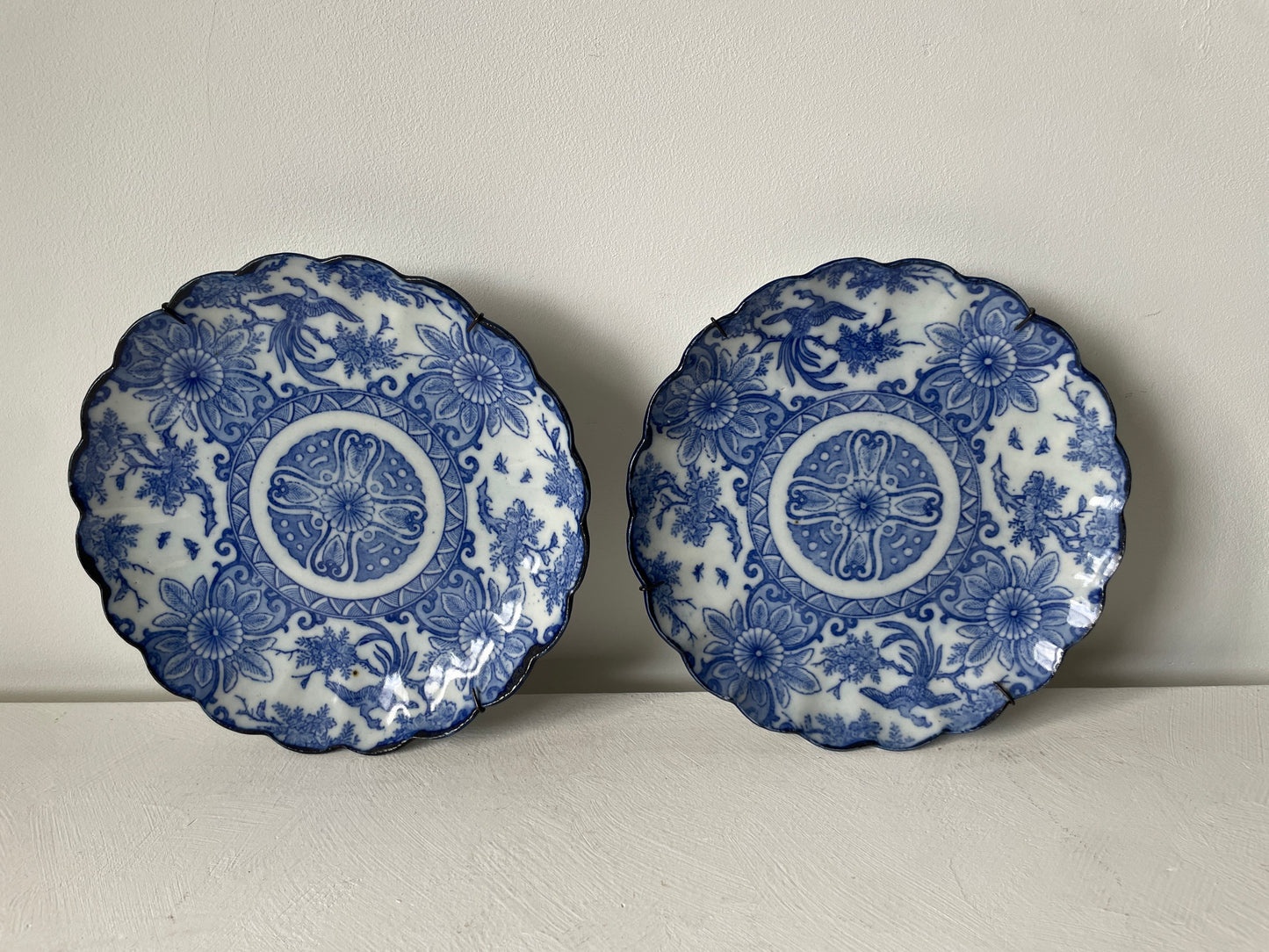 japans imari wandbord met ophangsysteem