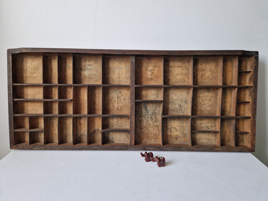 Brocante vakkenkast hout Nederland