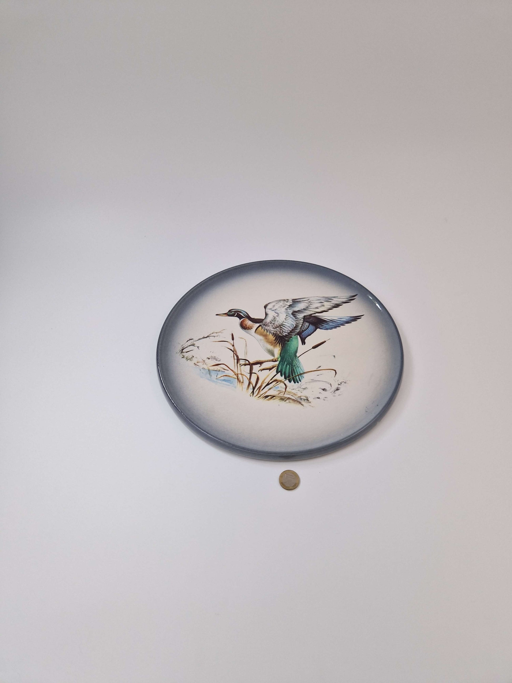 Keramieken bord VARM Ceramica met eend