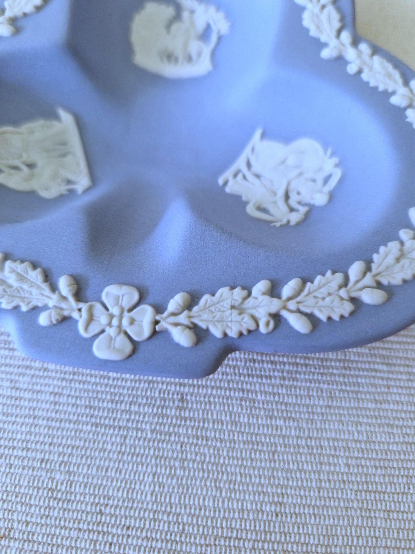 blauw Wedgwood Jasperware schaaltje