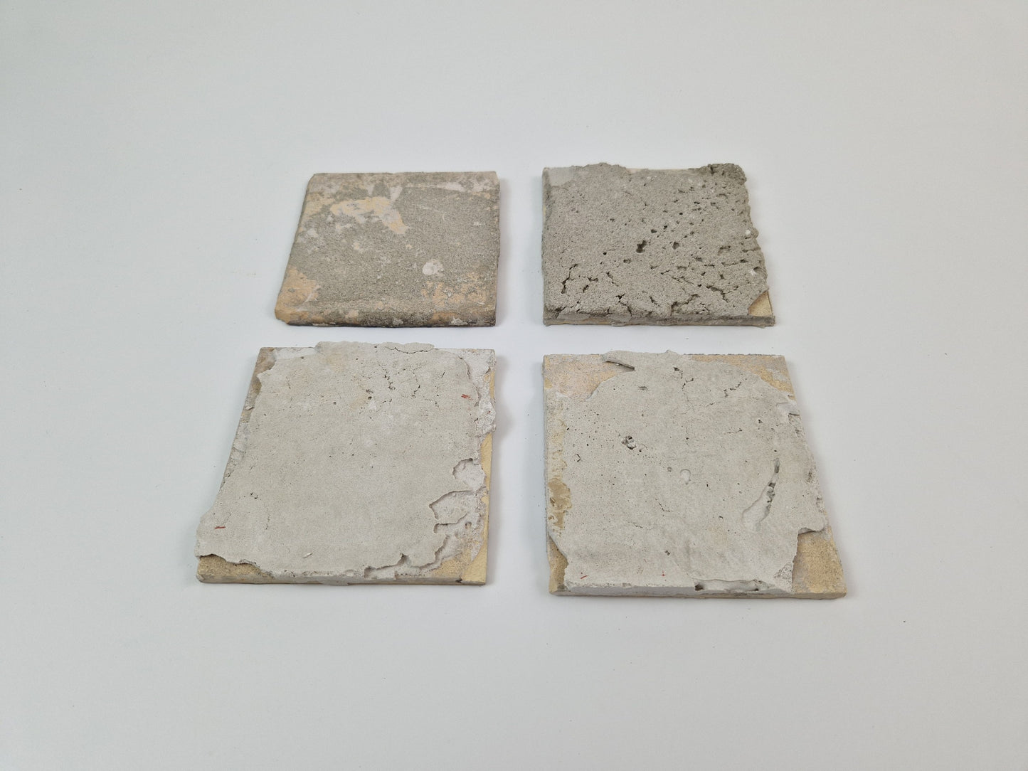 Nederlandse bloemvaastegels met cirkelomranding