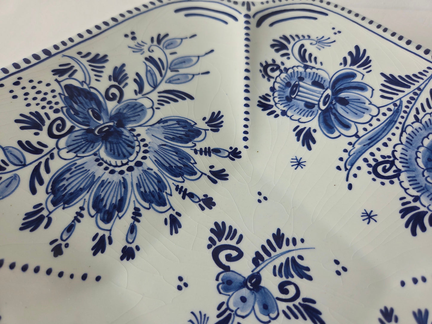 delfts blauwe fruitschaal keramiek