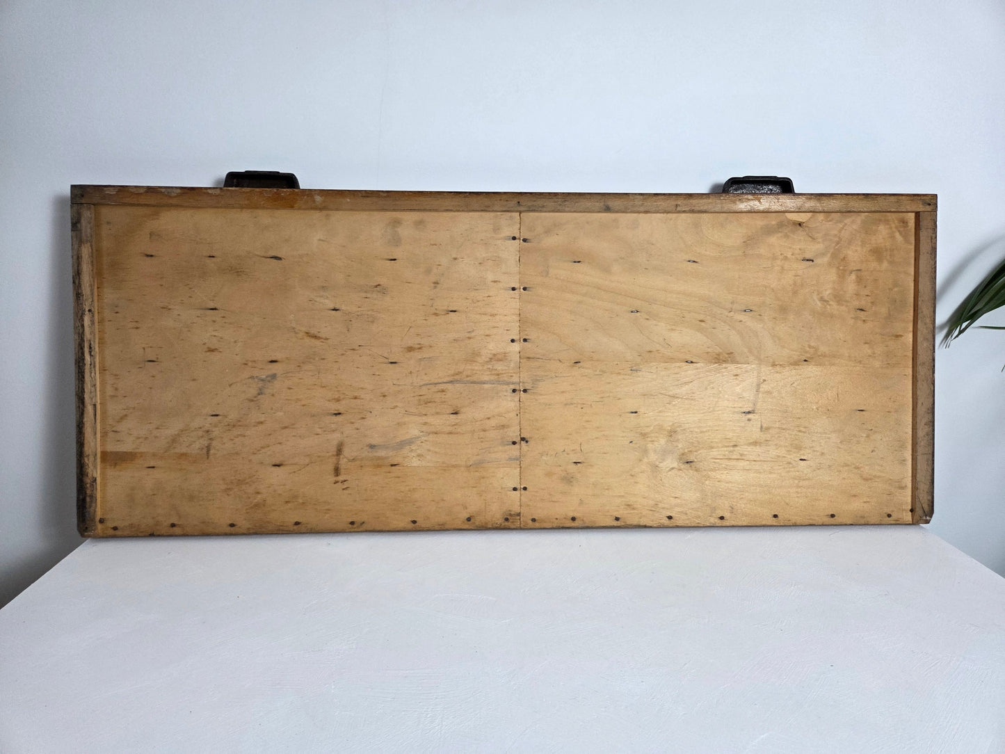 grote houten letterbak uit drukkerij