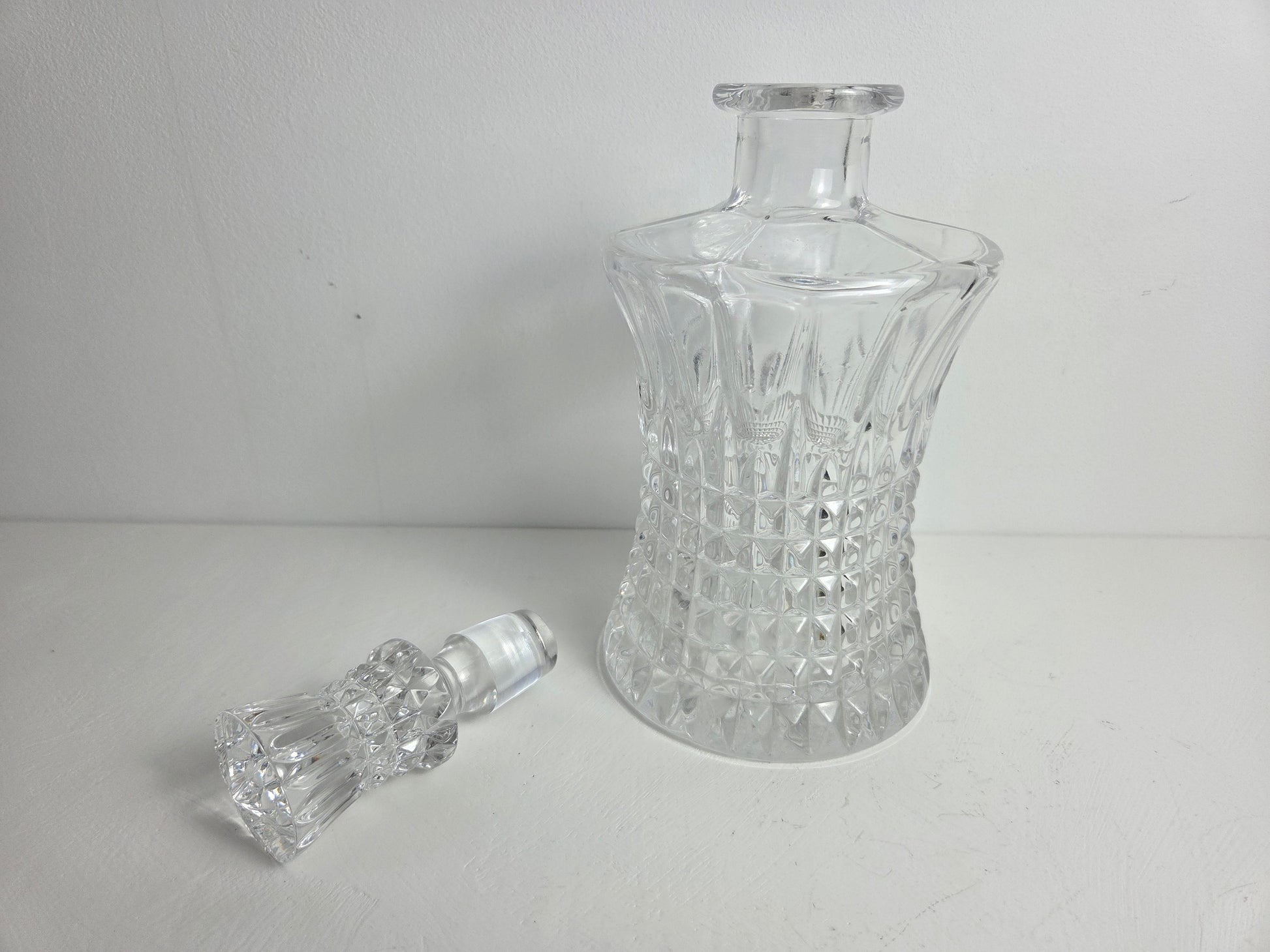 vintage kristallen karaf nachtmann