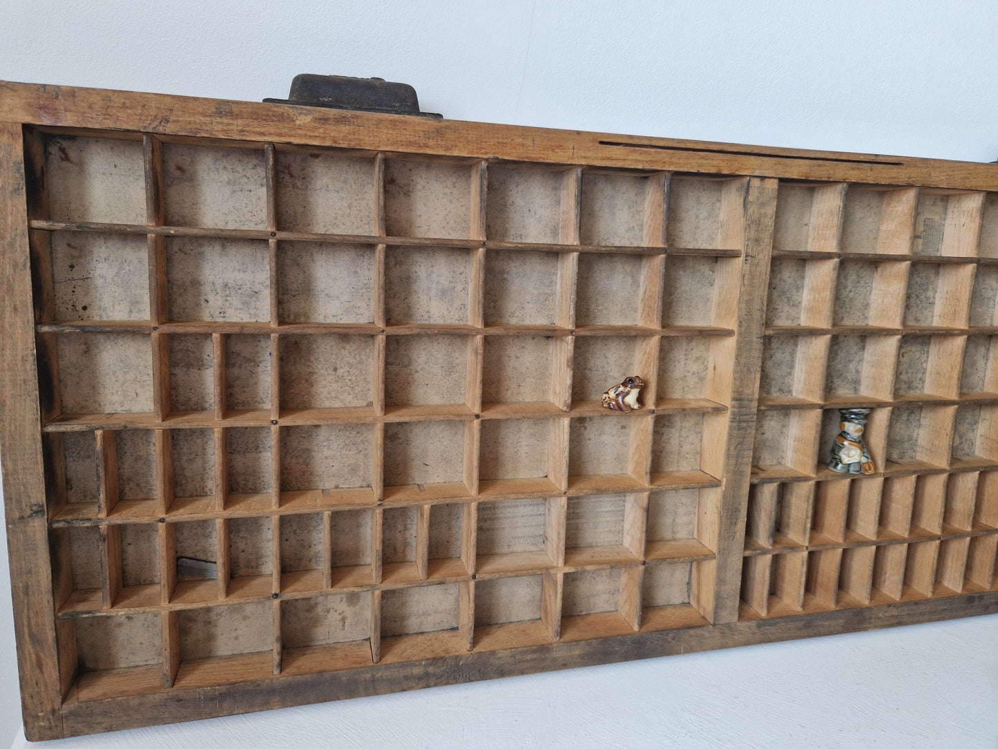 grote vintage letterbak wanddecoratie