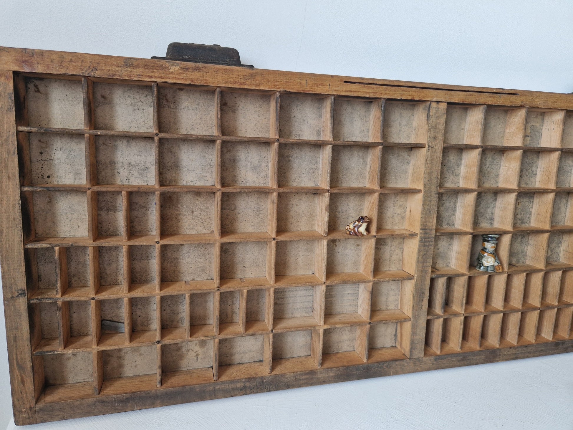 grote vintage letterbak wanddecoratie