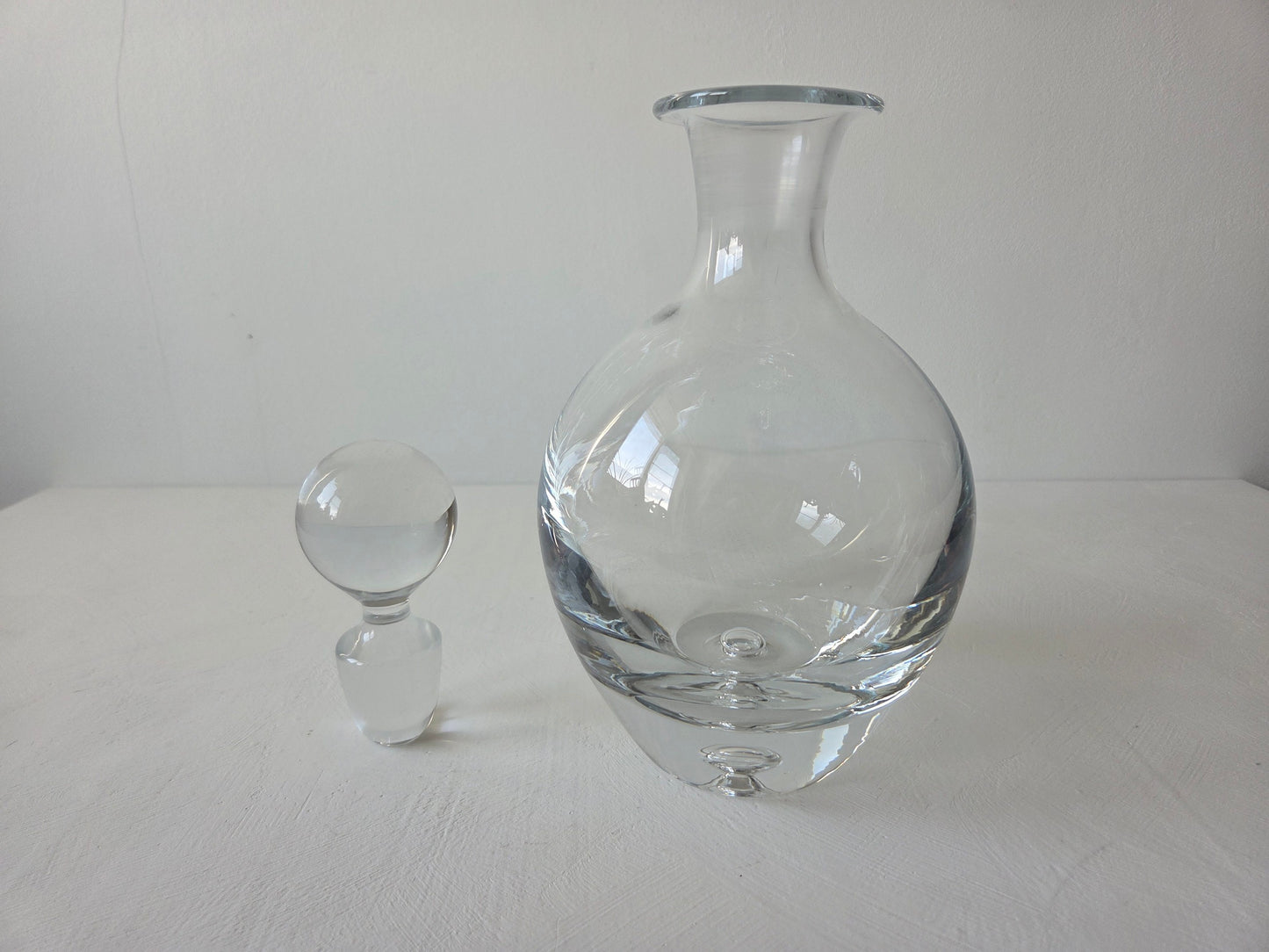 ravenscroft decanter met zware bodem