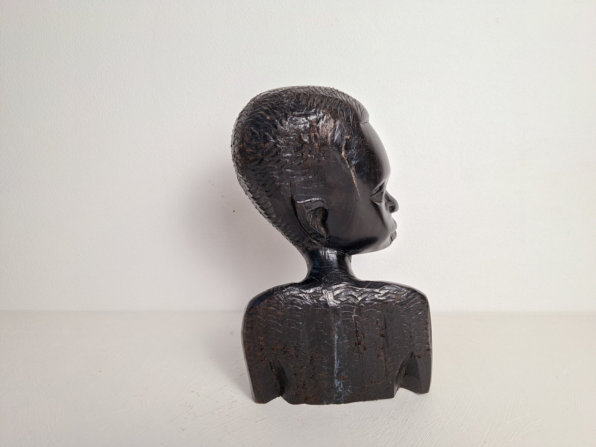 Afrikaanse mannenkop hout