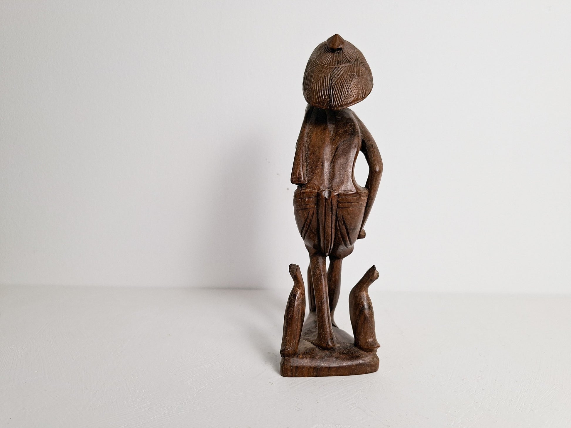 houten beeldje uit brocante collectie