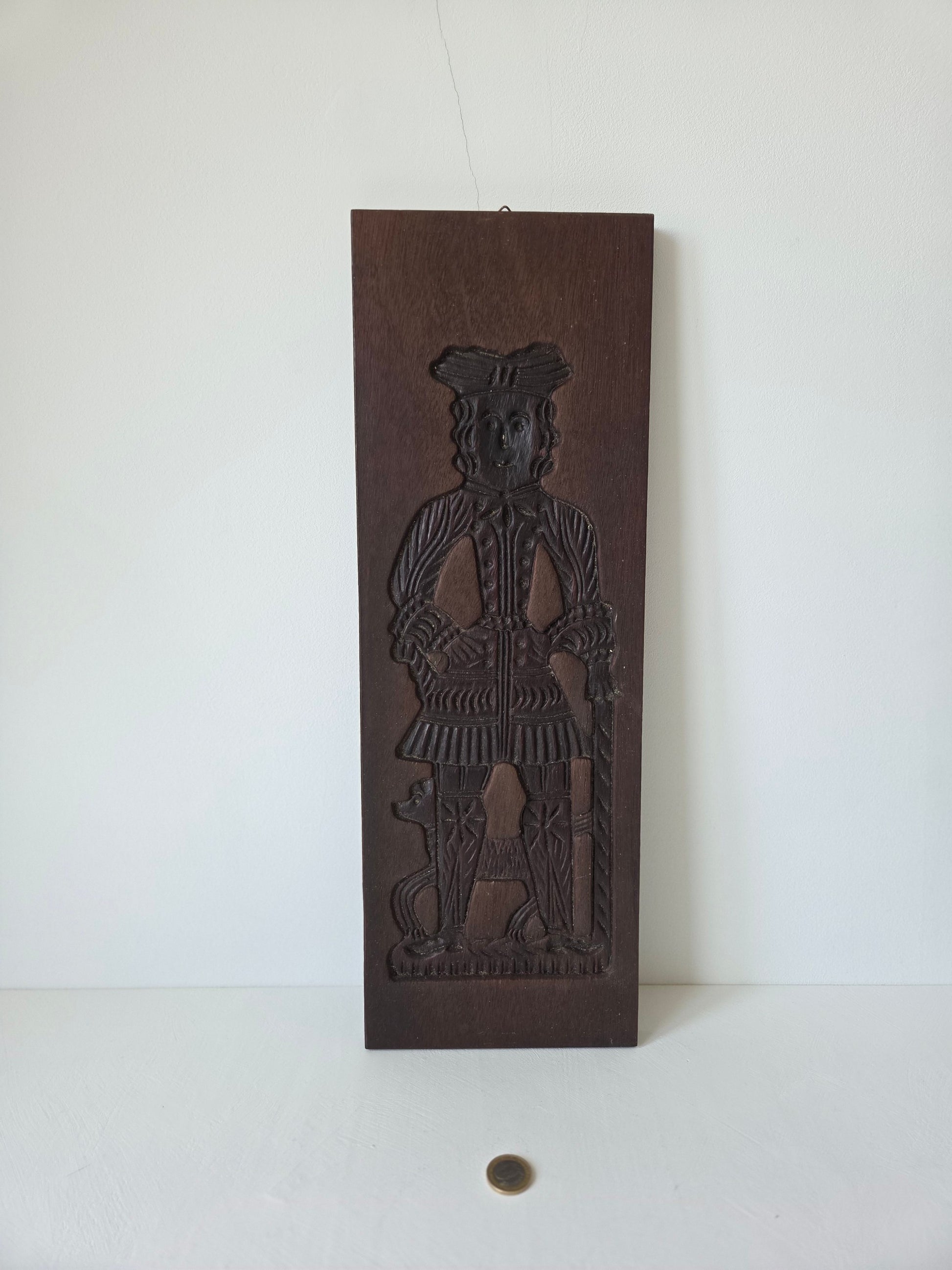gesneden speculaasvrijer plank historiserende kleding