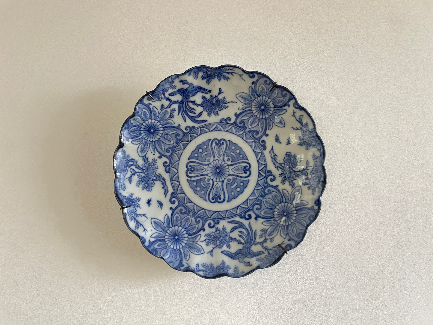 set van twee japans imari wandborden