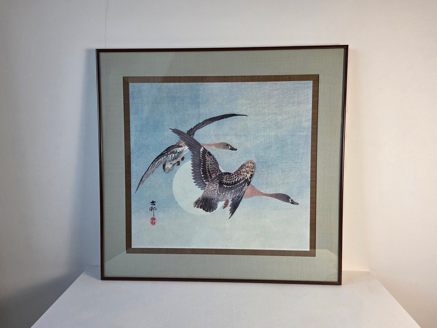 flying geese prent naar ohara koson
