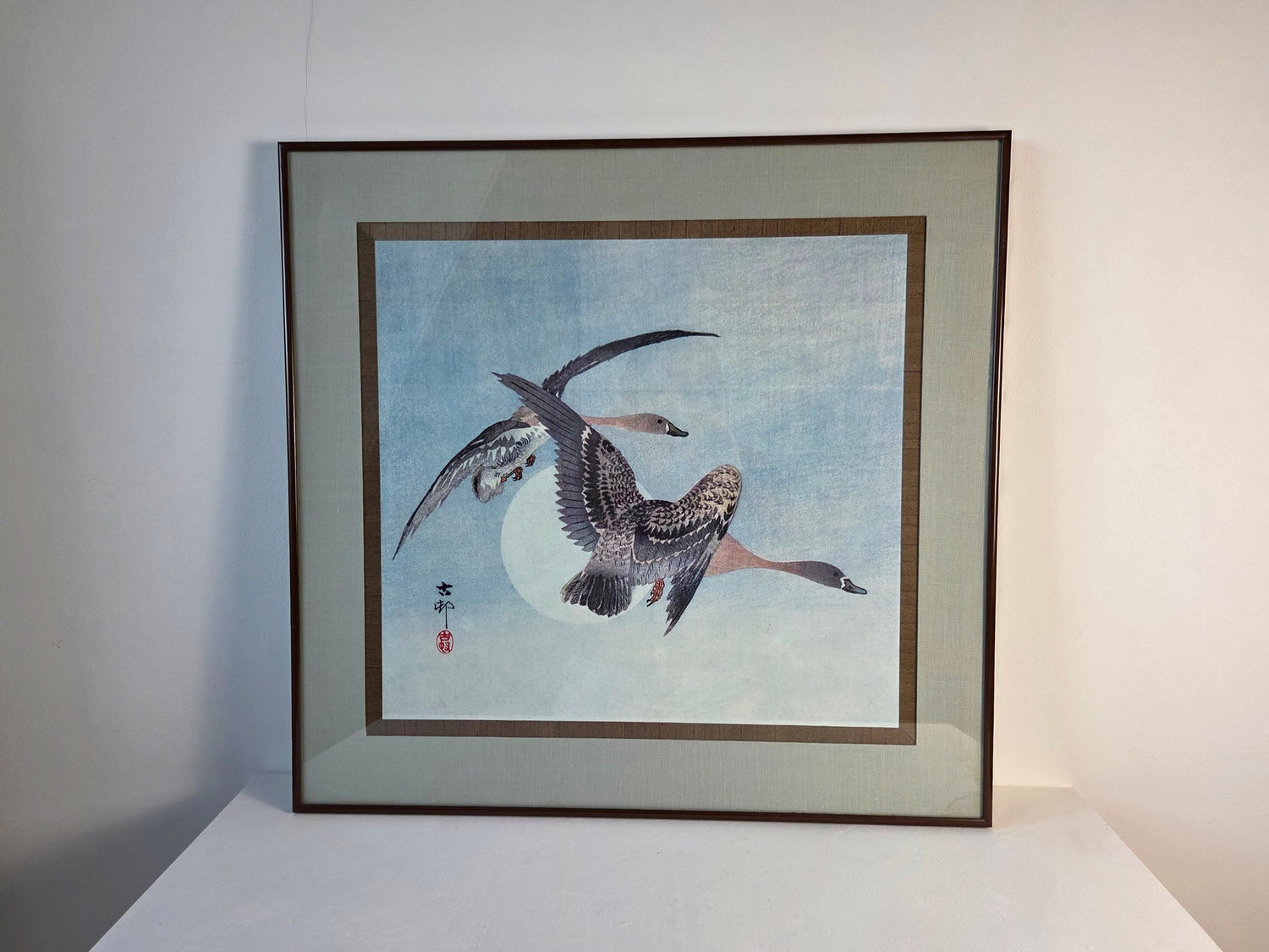 flying geese prent naar ohara koson