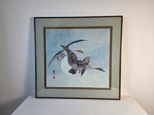 flying geese prent naar ohara koson