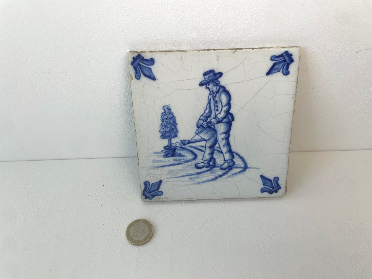 Antieke Nederlandse keramiektegel