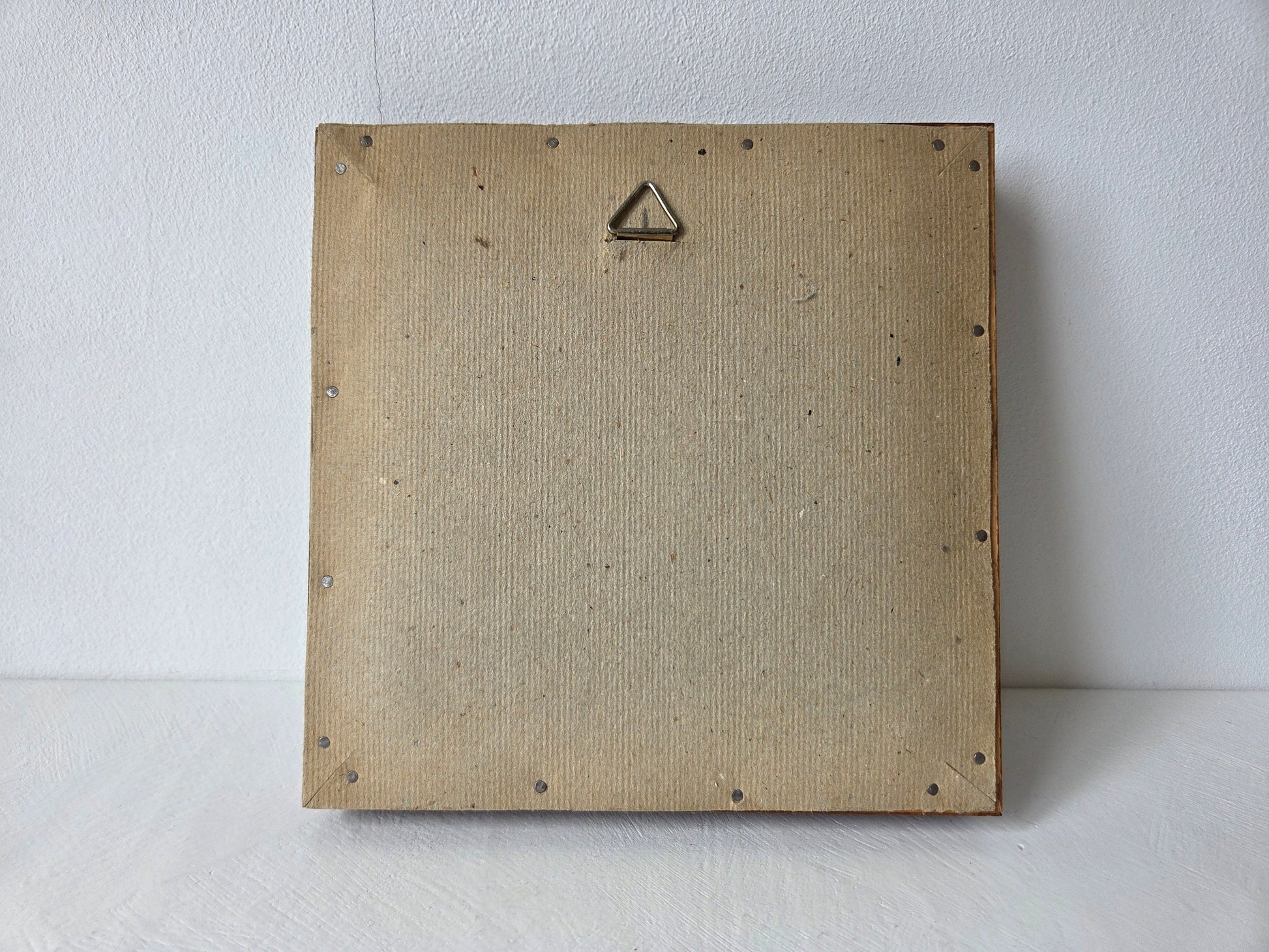 vintage tegel Tichelaar Makkum figuratief motief houten lijst