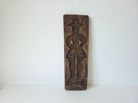 keramische bakvorm speculaas staande figuur hoed