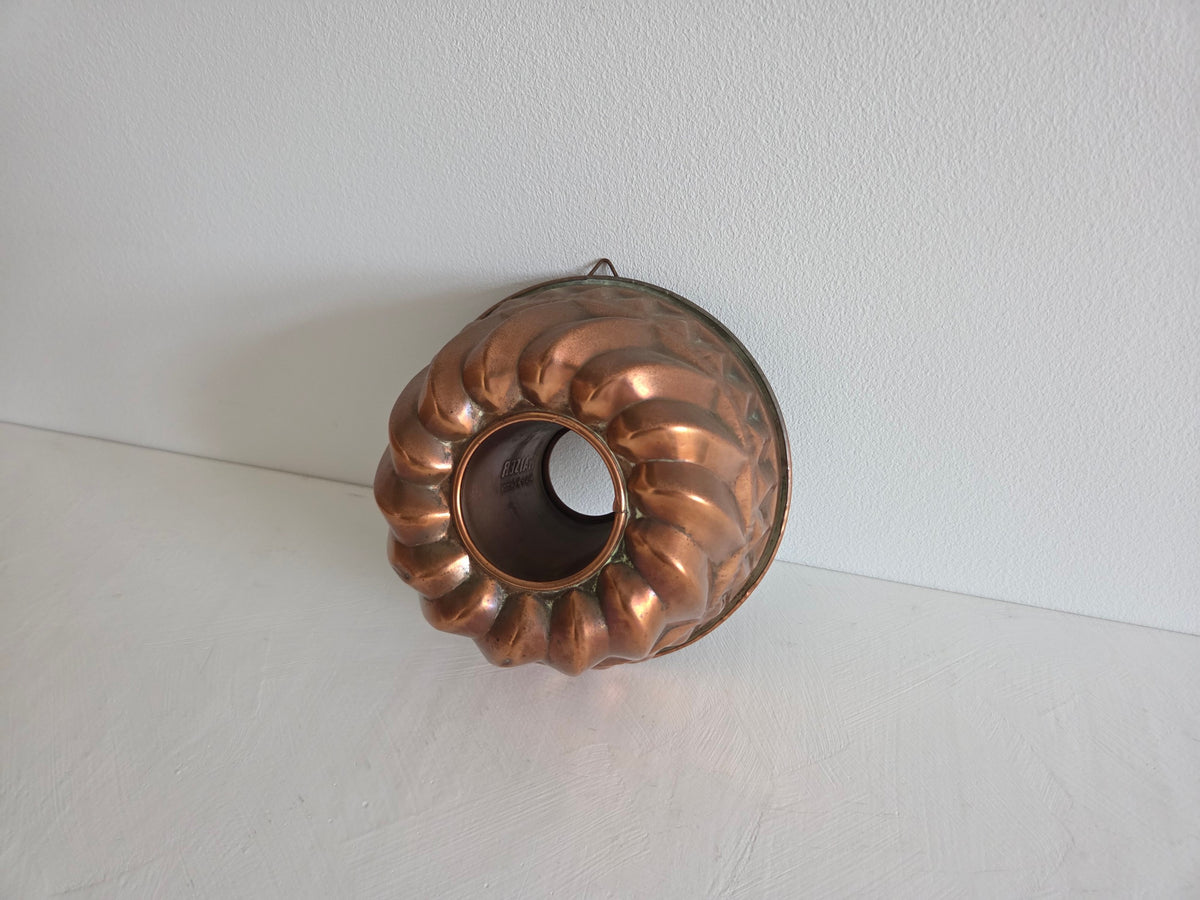 vintage koperen bakvorm made in w germany
