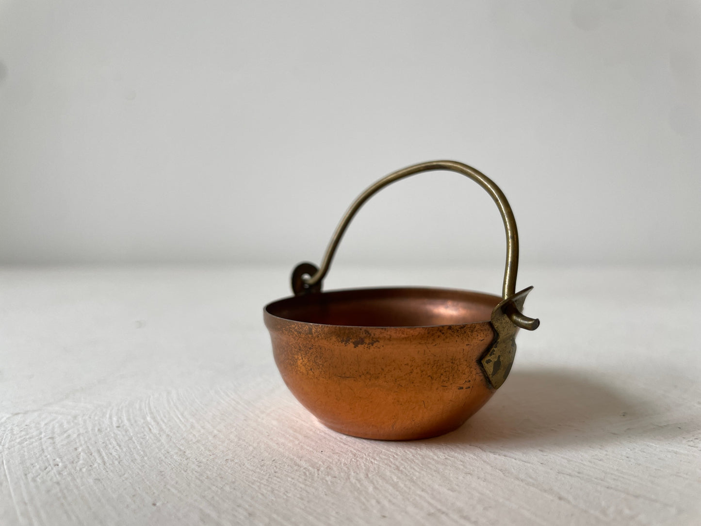 miniatuur koperen ketel