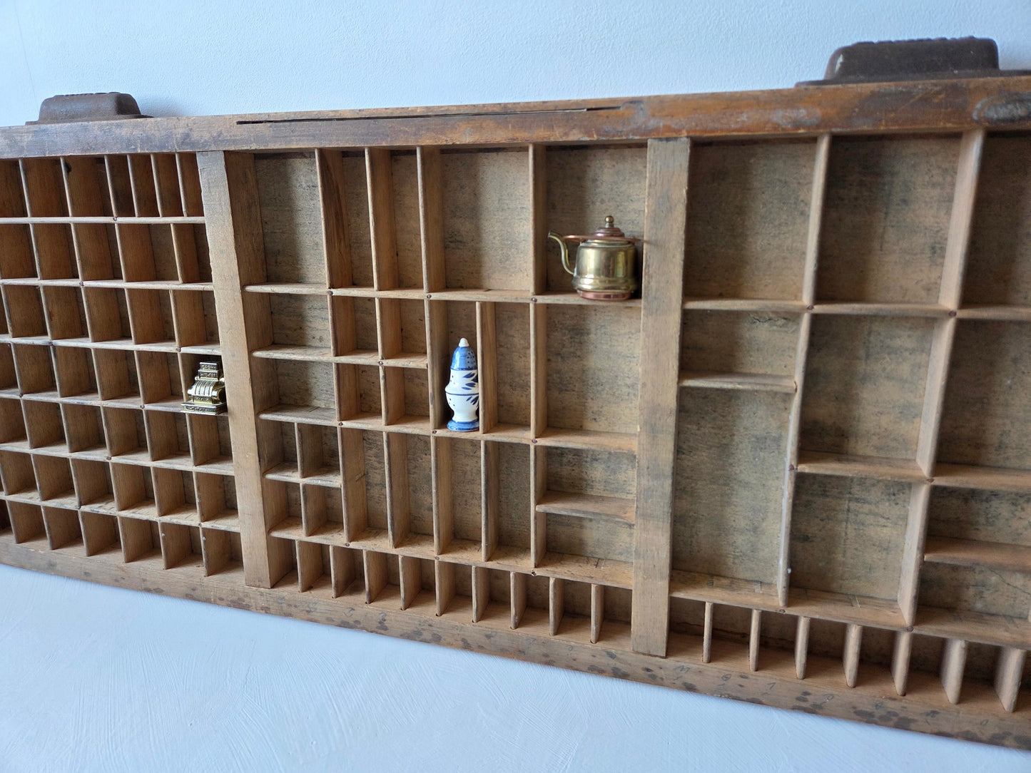 vintage letterbak voor miniaturen