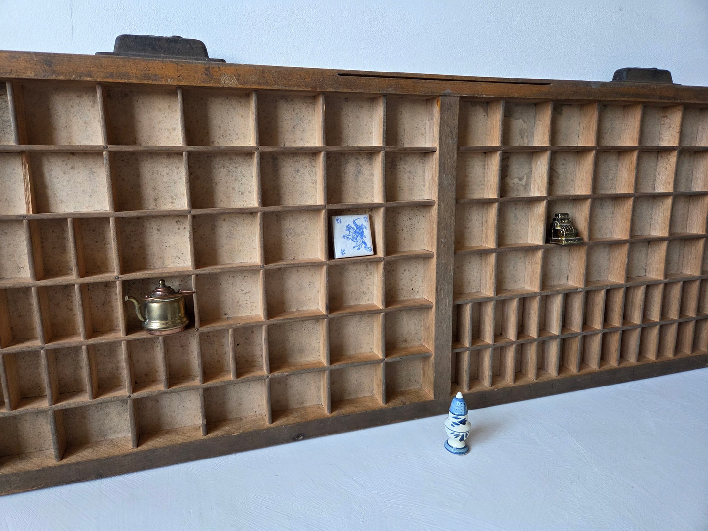 houten letterbak voor wandmontage