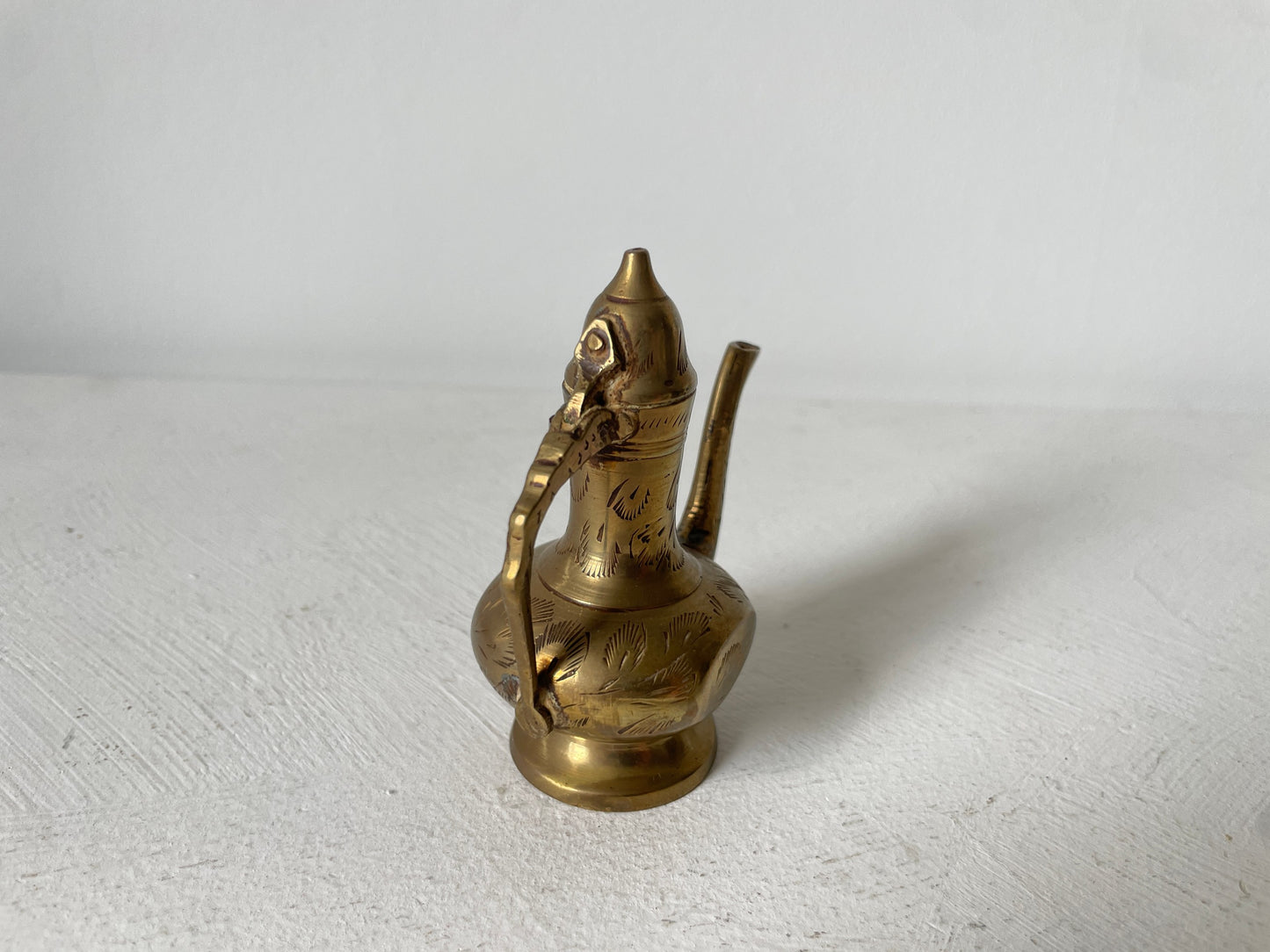 miniatuur kan met scharnierend deksel