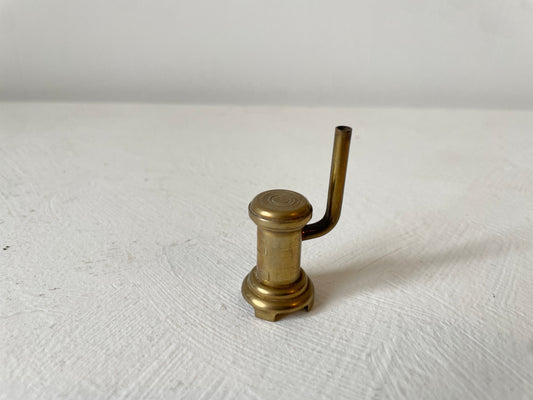 vintage messing miniatuur kachel poppenhuis