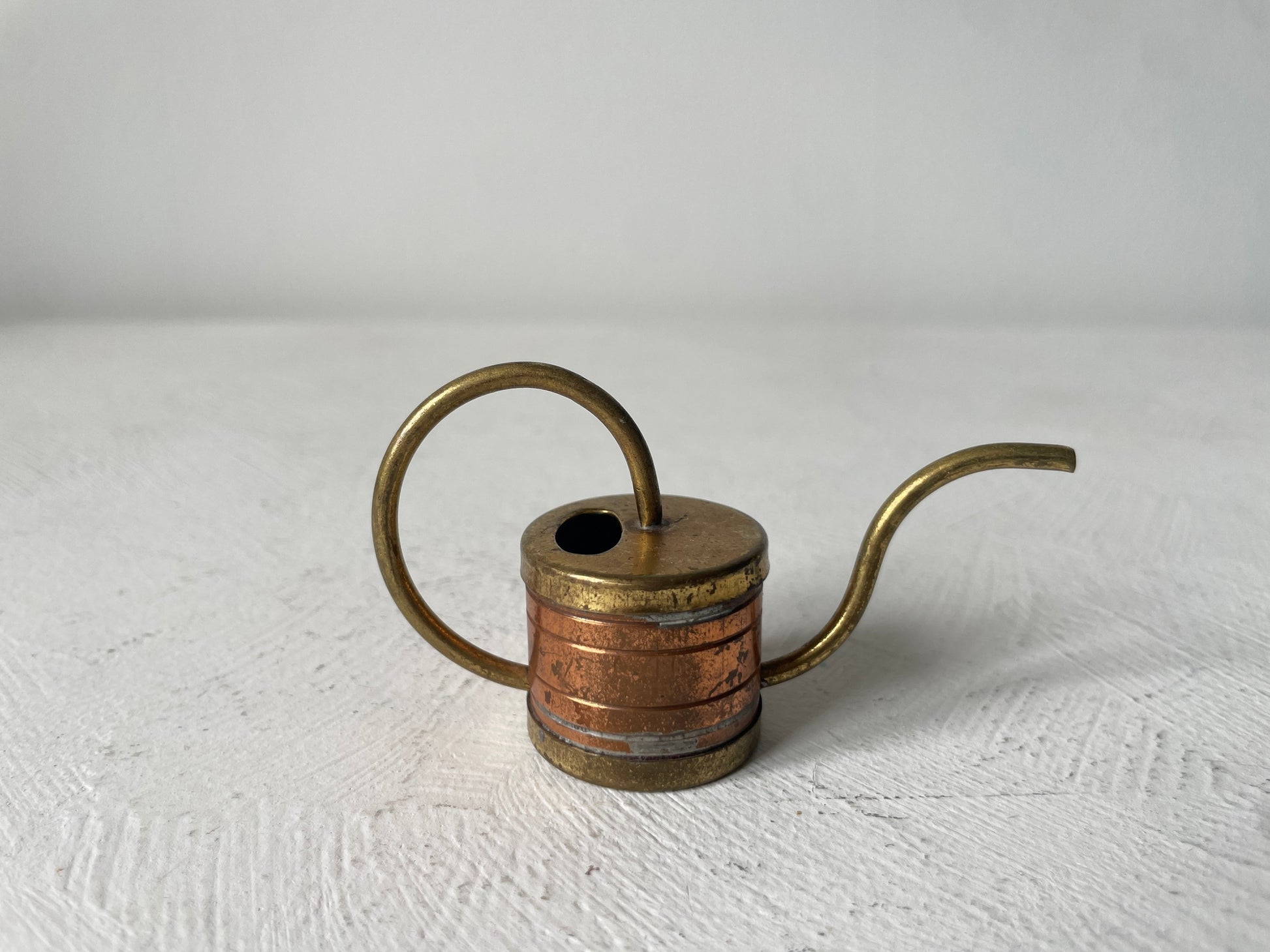 messing gieter miniatuur brocante
