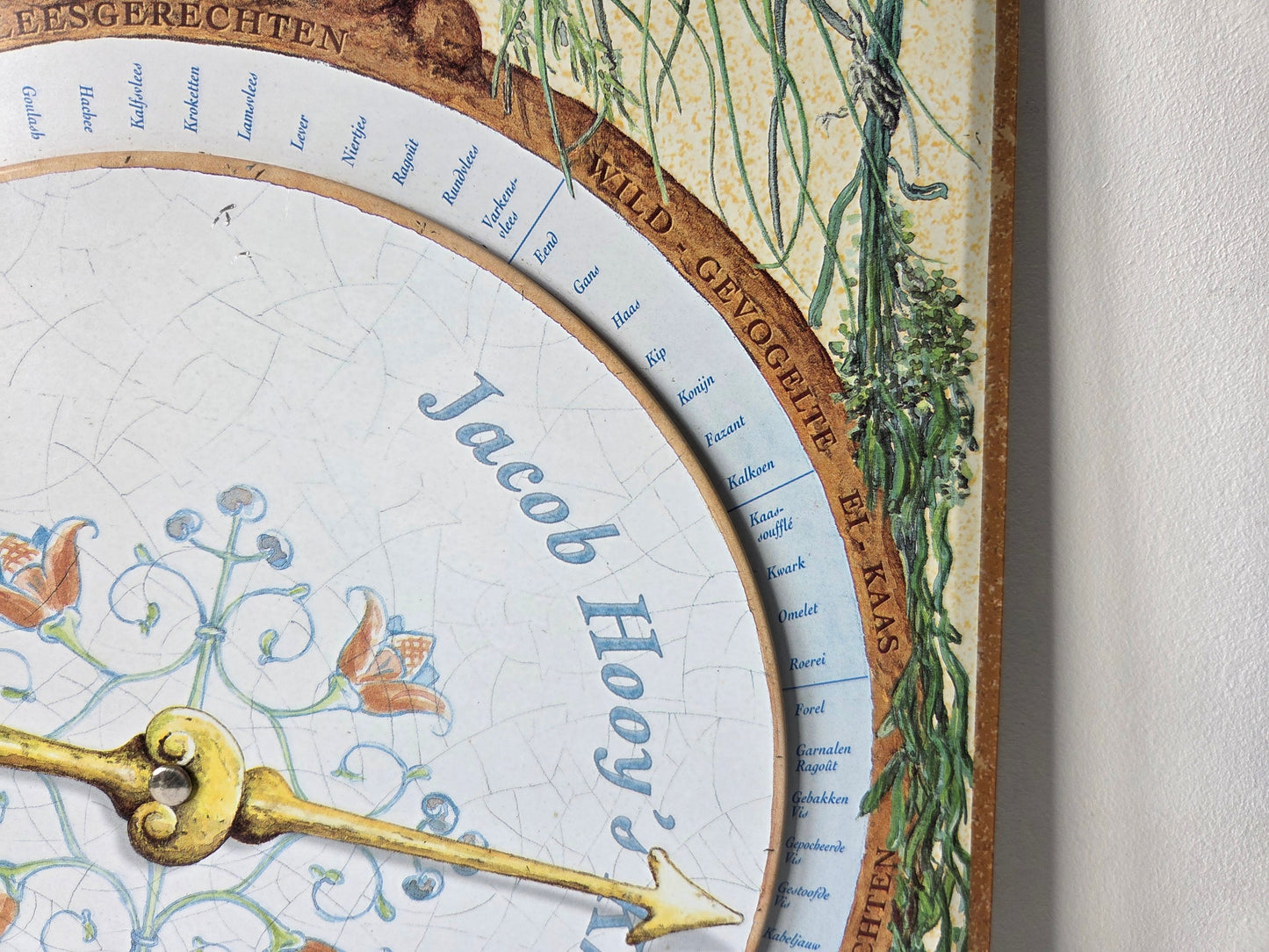 metalen kruidenwijzer voor in de keuken