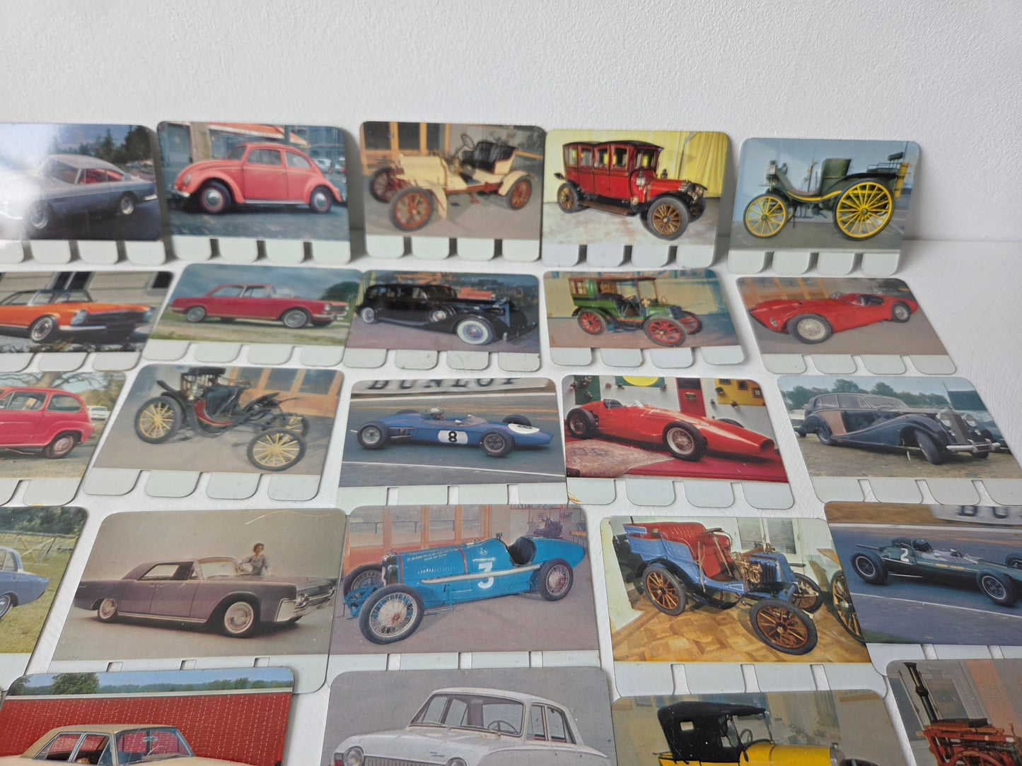 metalen kaartje auto jaren zestig