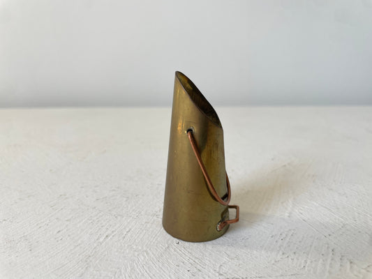oude messing emmer miniatuur