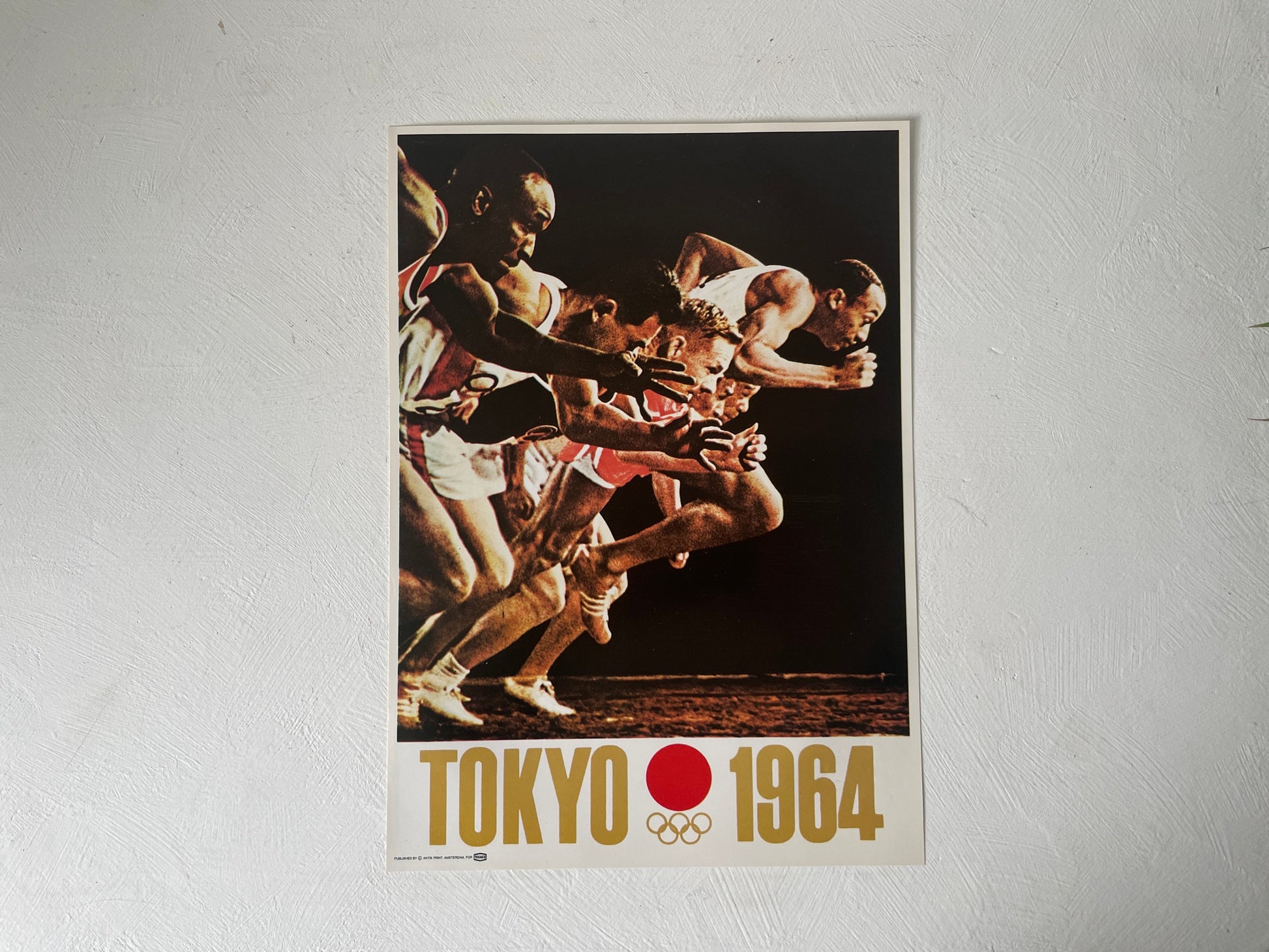 reproductie affiche Olympische Spelen Tokyo 1964