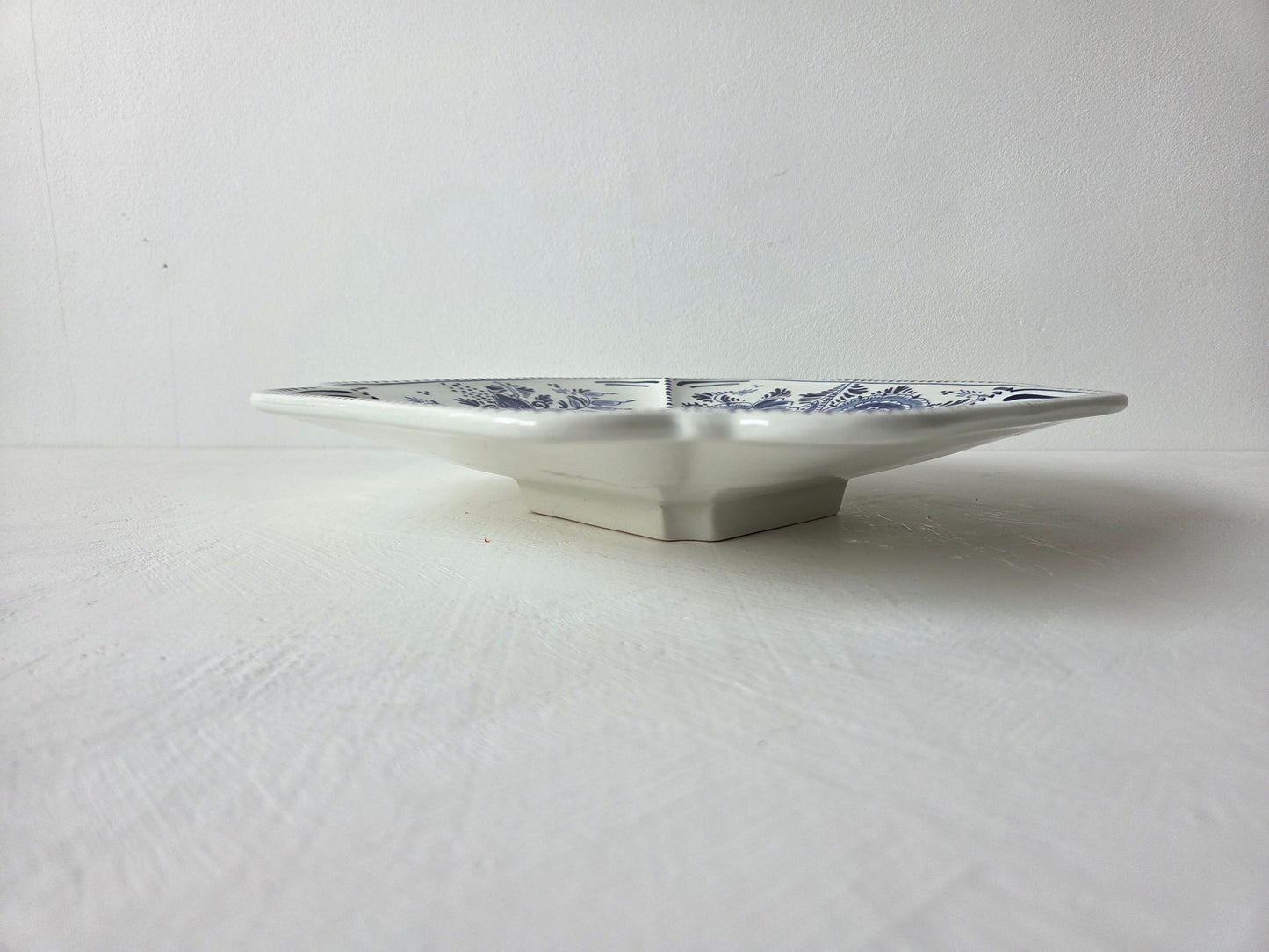 blauw witte schaal hand painted holland