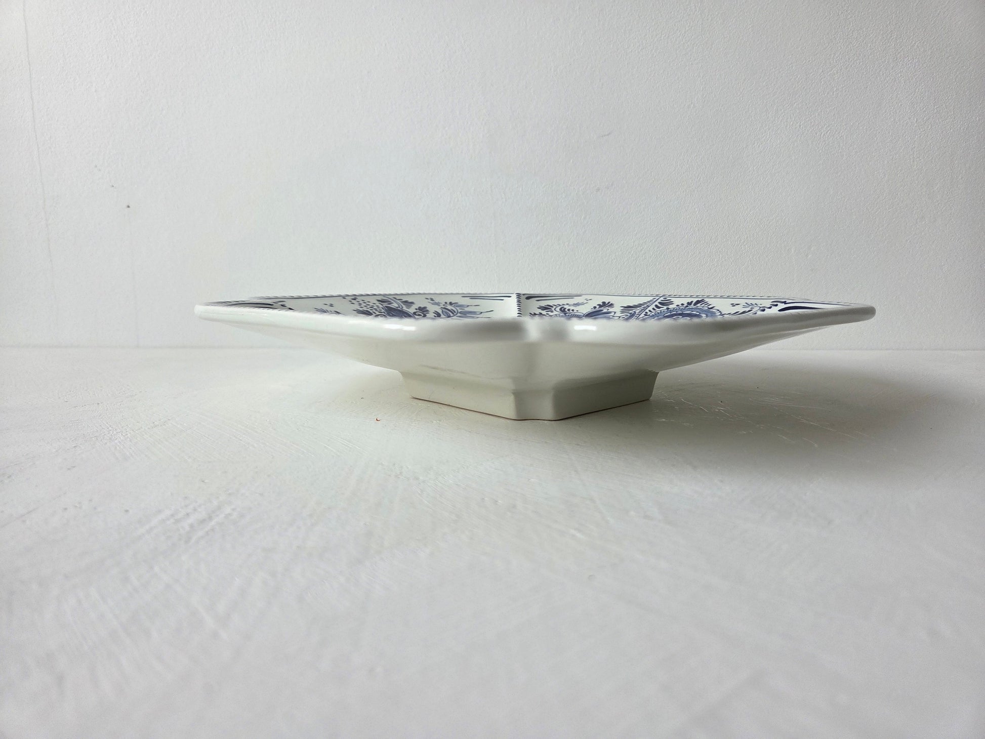 blauw witte schaal hand painted holland