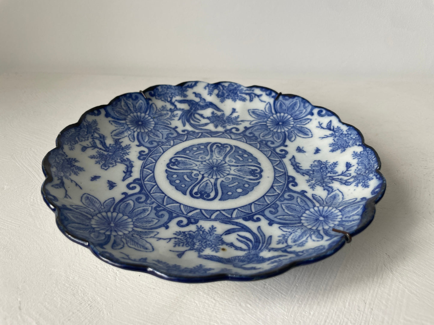 antiek japans imari wandbord set