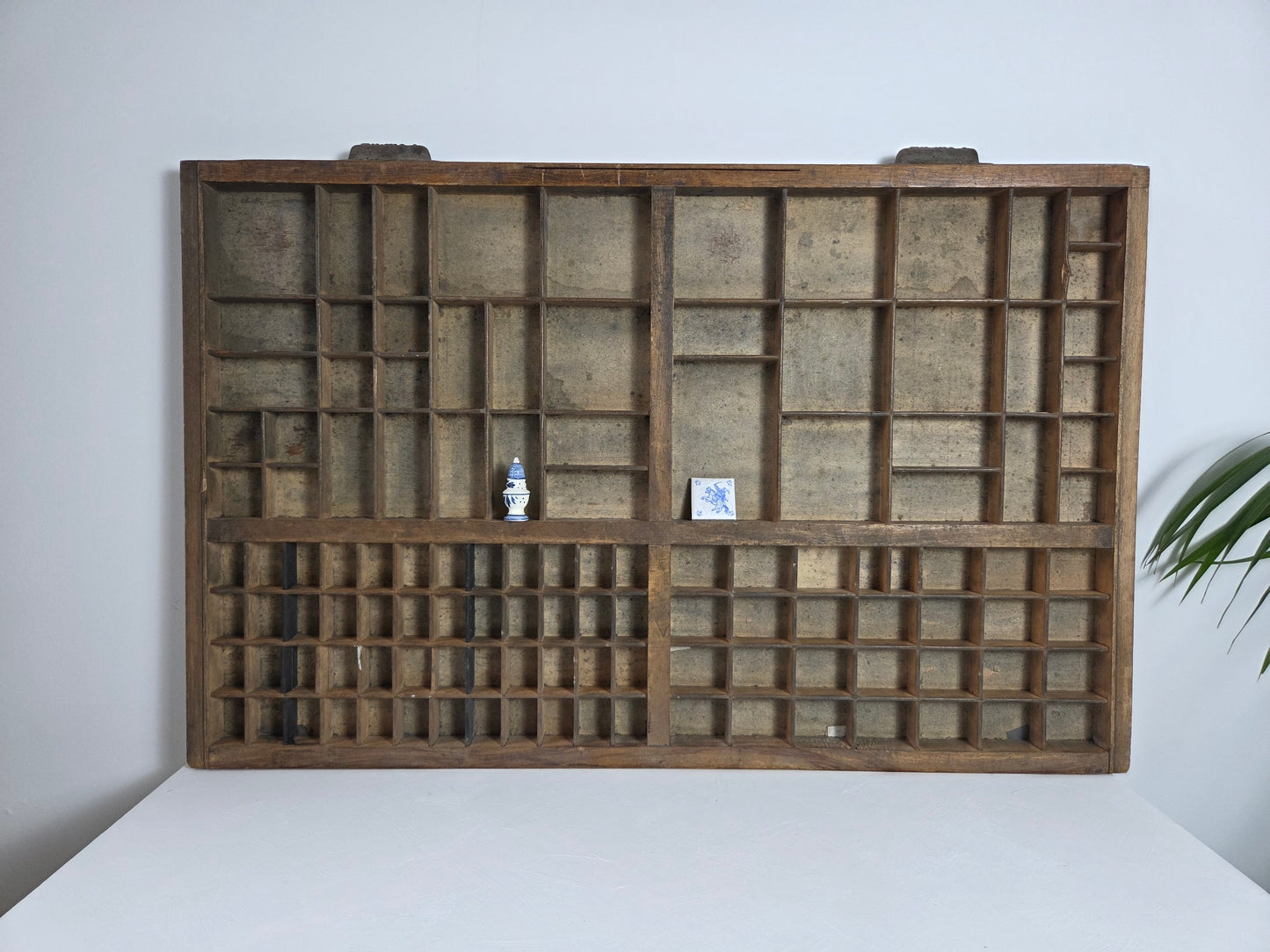 gebruikte houten letterbak overzicht