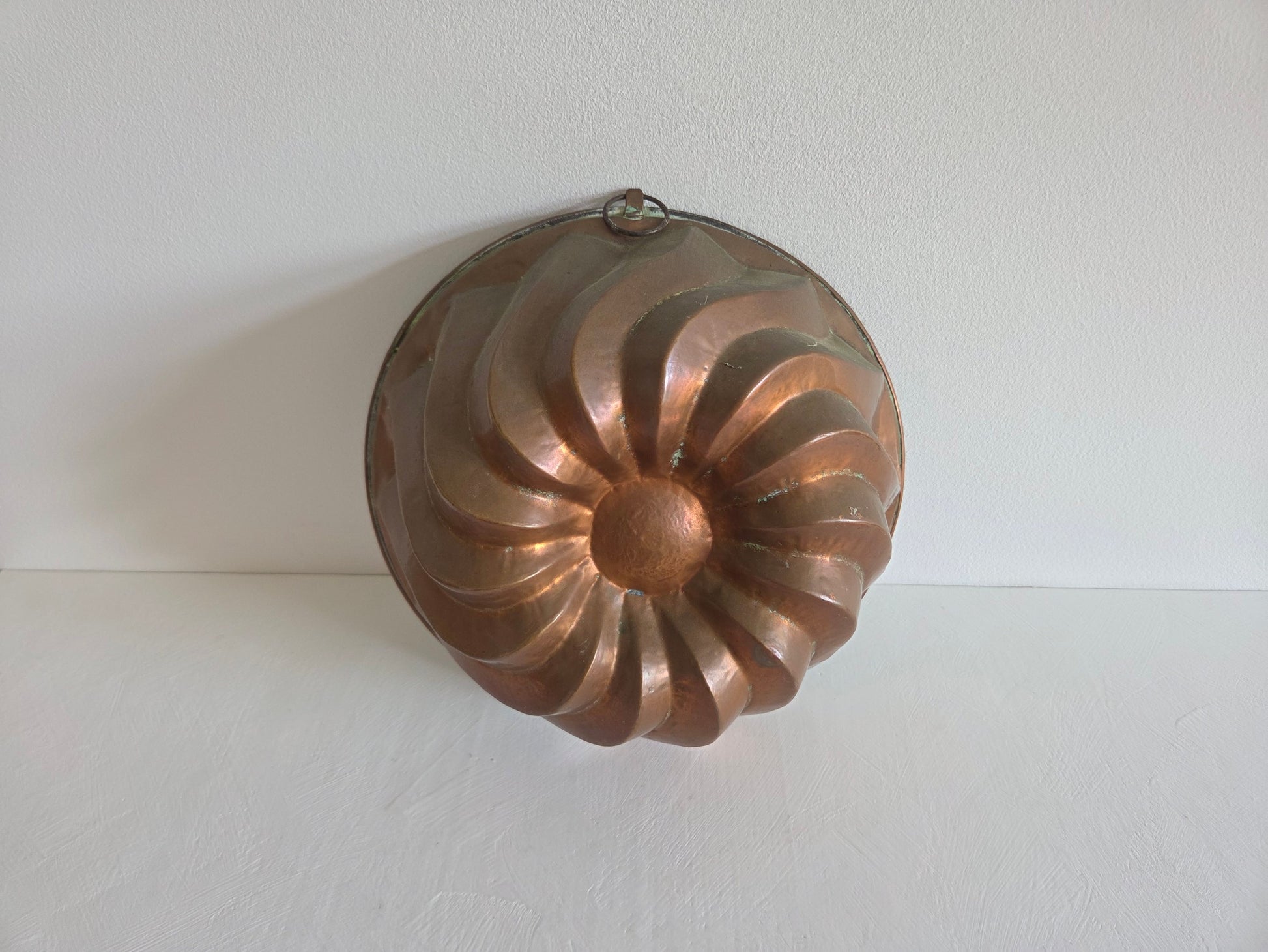 grote koperen tulbandvorm ca 1890 1930 vertind ring