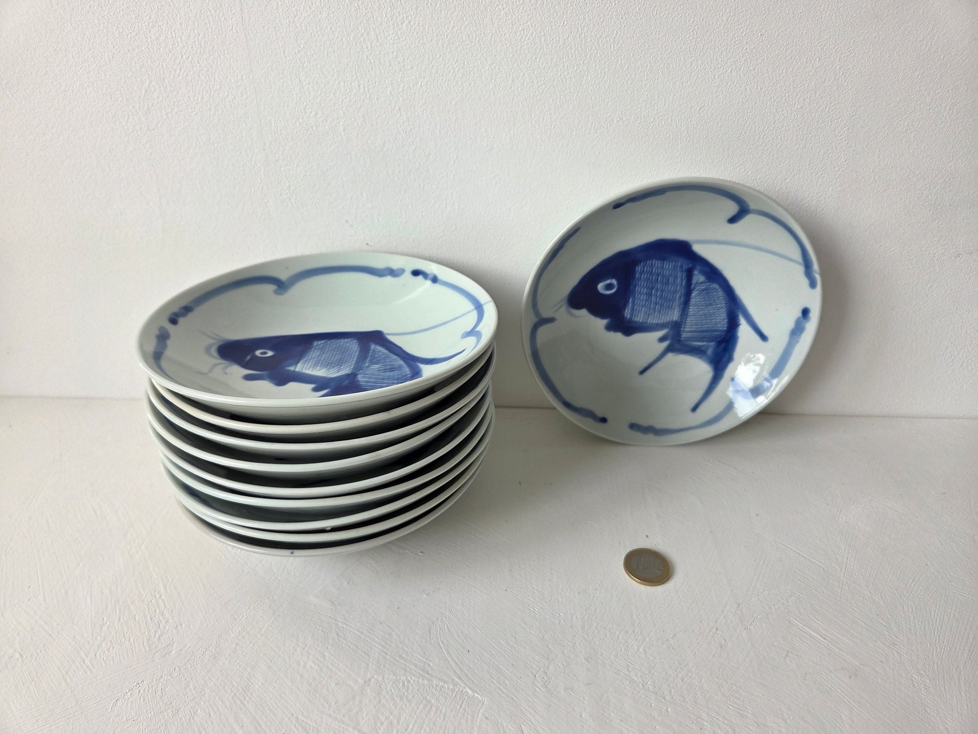 stapel Chinese porseleinen schaaltjes