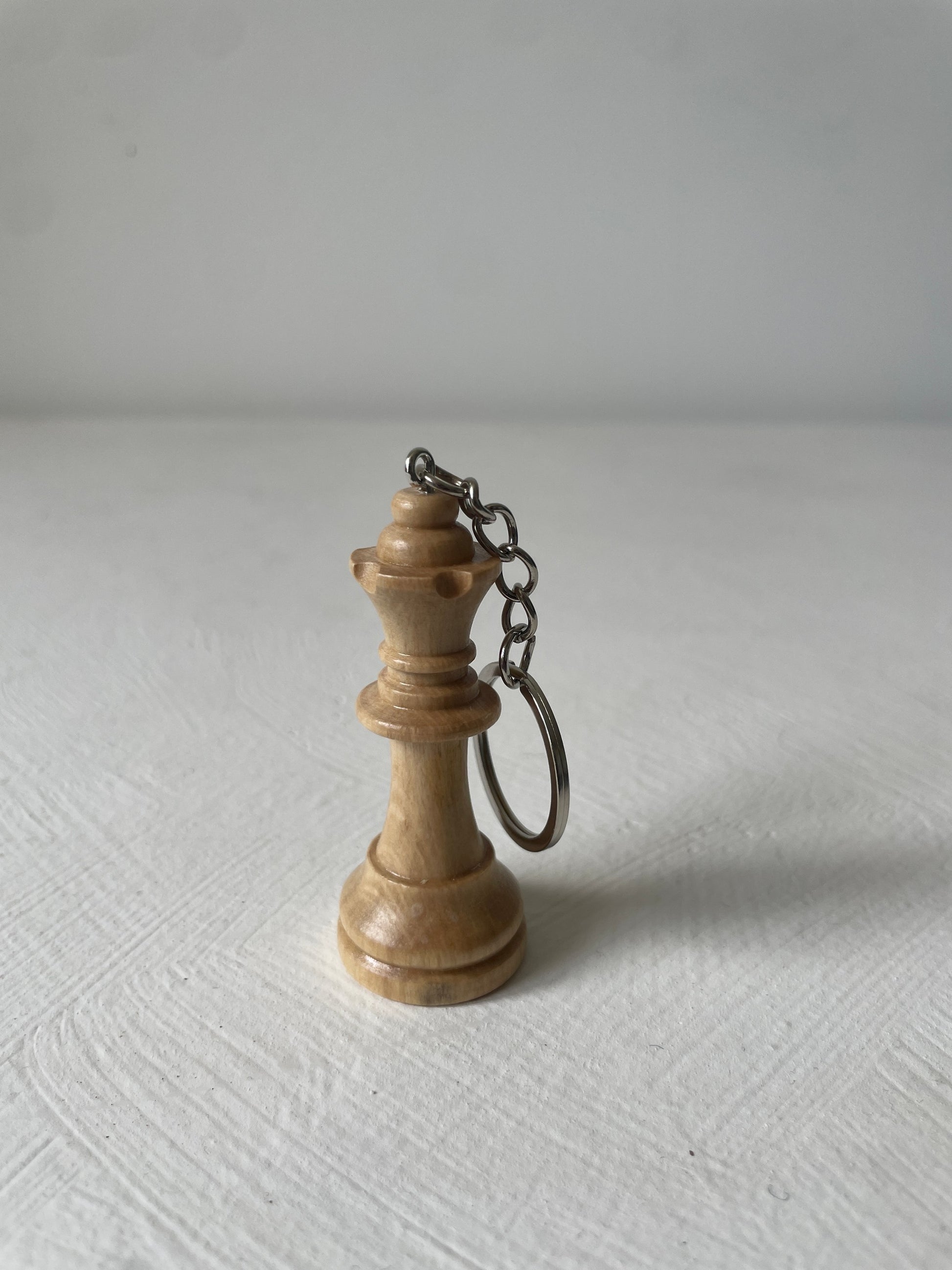 houten pion sleutelhanger