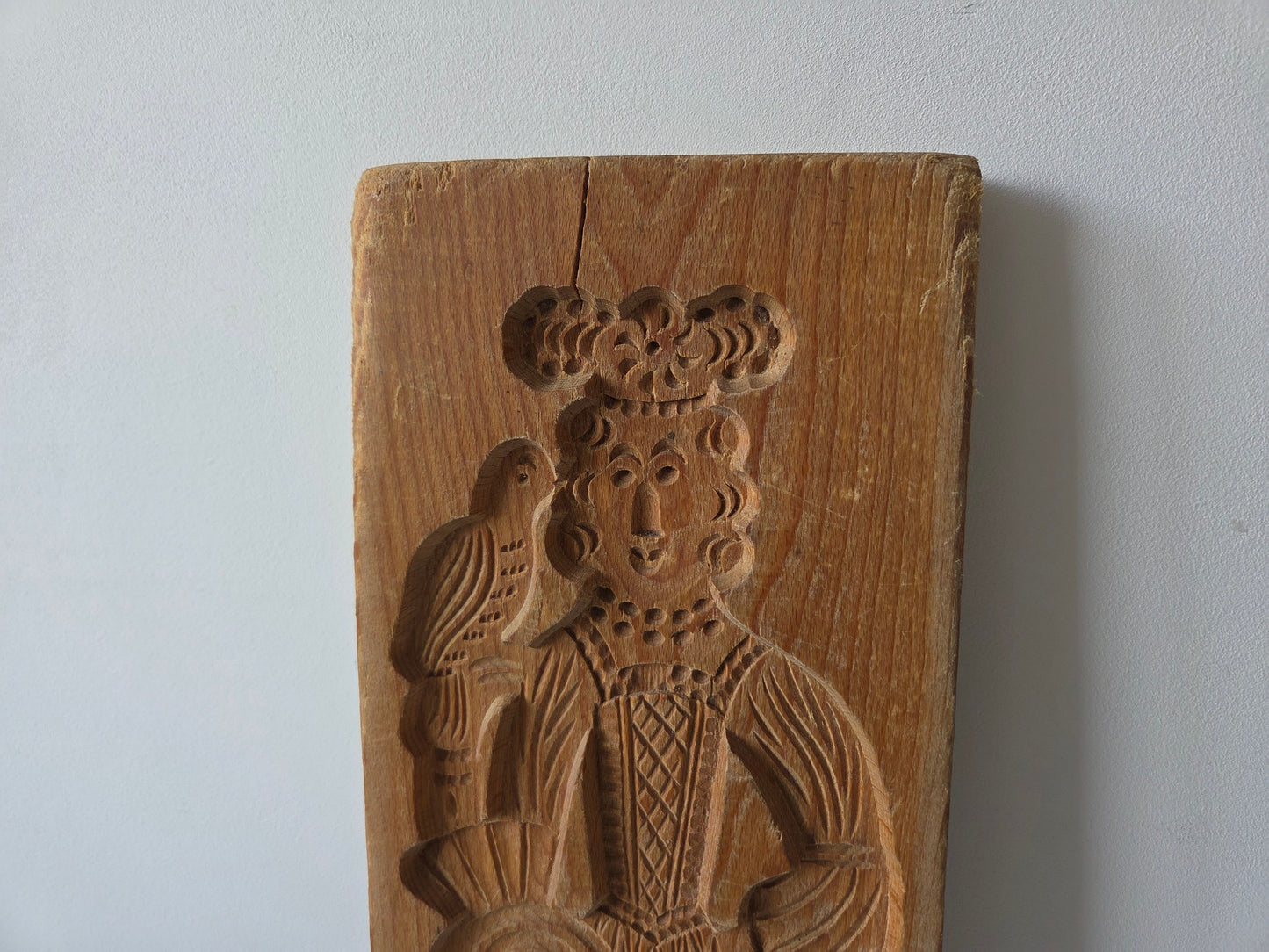 houten speculaasplank met figuren
