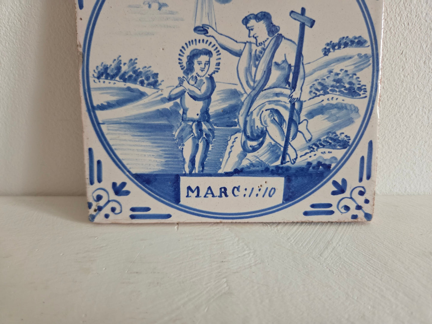 tegel met tekstband marc 1 10