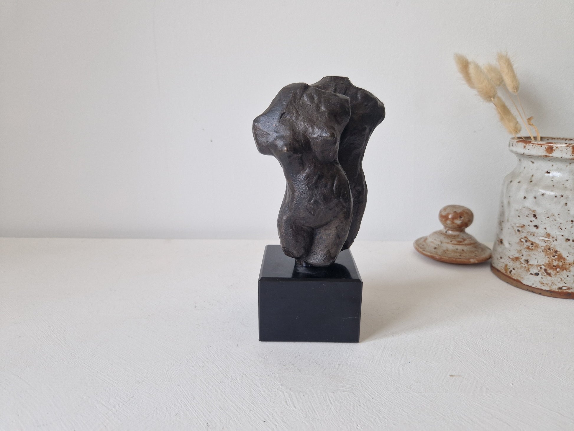 figuratief bronzen beeld torso te koop