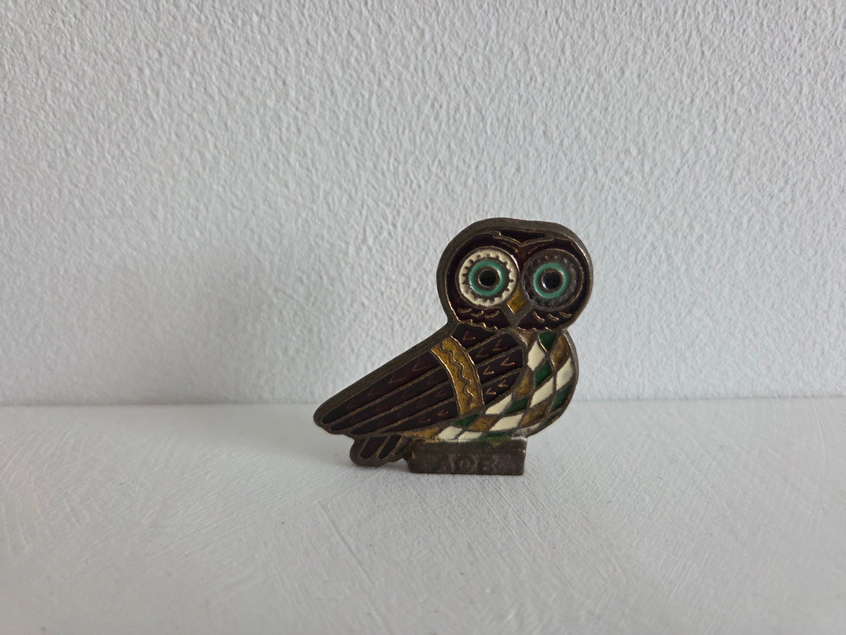 uil symbool van athena miniatuur